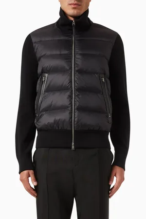 Tom Ford Quilted Jacket in Nylon Down & Wool