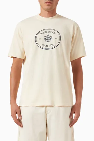 Sporty & Rich Eden Crest Kennedy T-shirt in Cotton-jersey