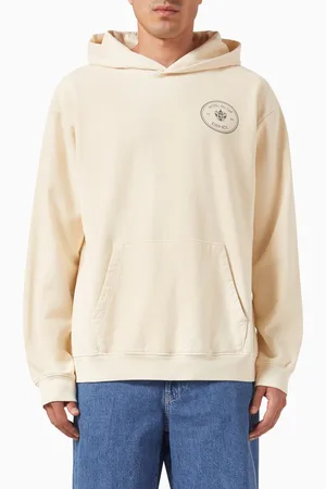 Sporty & Rich Eden Crest Kennedy Hoodie in Cotton-fleece