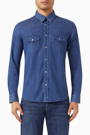 Tom Ford Western Shirt in Denim
