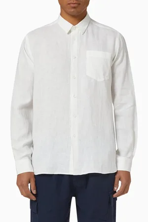 Vilebrequin Long Sleeve Shirt in Linen