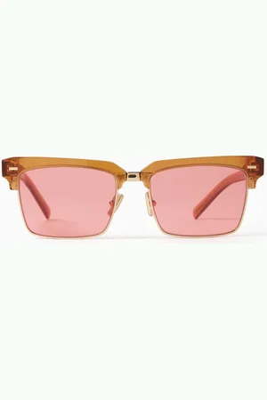 Miu Miu Runway Square Sunglasses in Bio-acetate