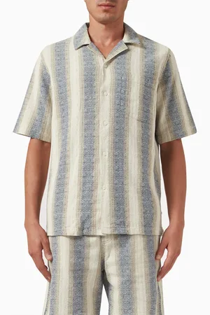 Samsøe Samsøe Saoscar Striped Shirt in Organic Cotton