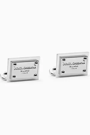 Dolce & Gabbana Logo Plaque Cufflinks