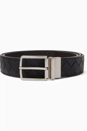 Bottega Veneta Intrecciato Reversible Belt in Nappa