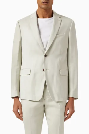THEORY Morton Blazer in Linen & Viscose