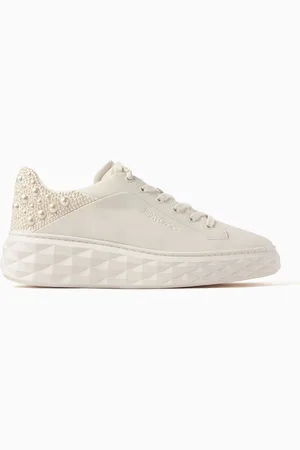 Jimmy Choo Diamond Maxi/F II Sneakers in Leather