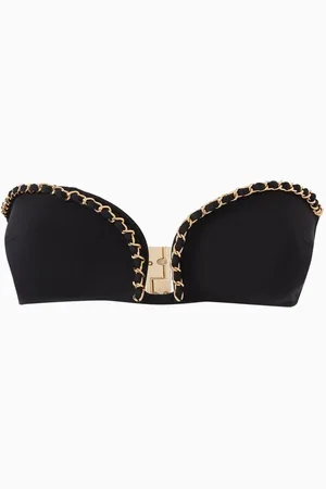 Livy Snake River Bandeau Bikini Top
