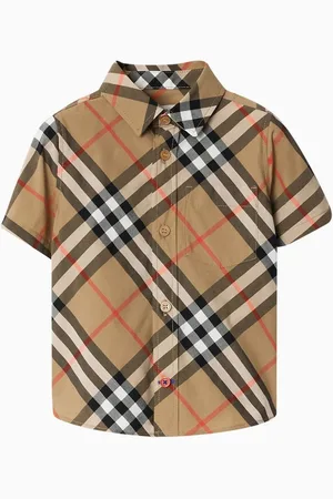 Burberry Owen Check-print Shirt in Cotton