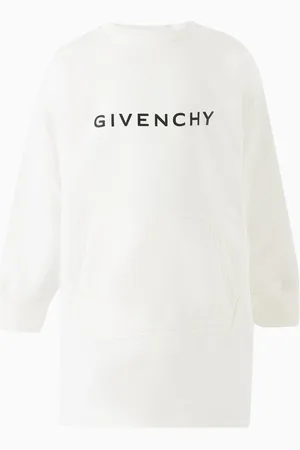 Givenchy Sweatshirt Dress in Cotton Fleece