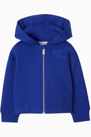 Burberry Clyde EKD Zip Hoodie in Cotton