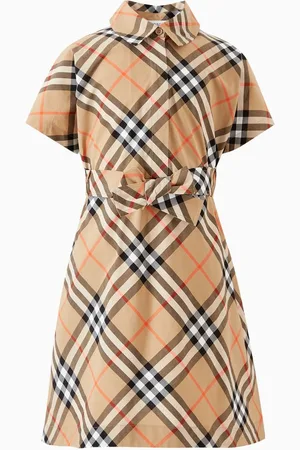 Burberry Giulietta Fit & Flare Dress in Cotton