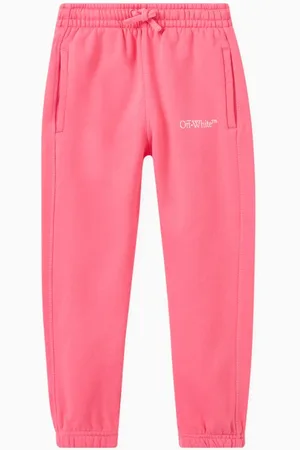 OFF-WHITE Bookish Logo Sweatpants in Cotton
