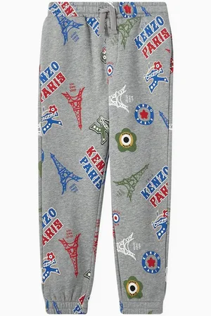Kenzo All-over Logo Sweatpants in Cotton