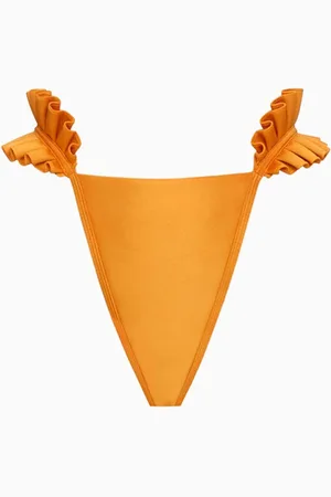 Andrea Iyamah Mulan Bikini Briefs in Stretch-nylon