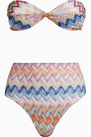 Missoni Chevron Bikini Set in Viscose & Lurex