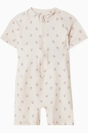 Fresk Berries One-piece Romper Swimsuit in Nylon