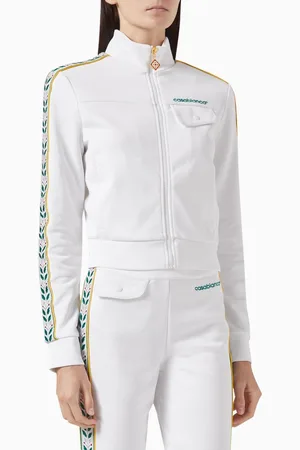 Casablanca Laurel Track Jacket in Cotton-blend