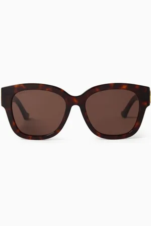 Gucci Round Sunglasses in Recycled Acetate