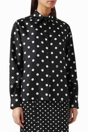 Dolce & Gabbana Polka-dot Shirt in Silk Twill