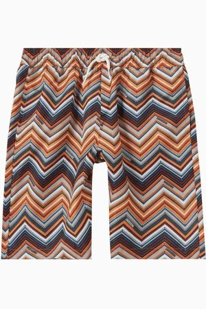 Missoni Zigzag Swim Shorts in Nylon