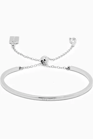 Coach Signature Slider Bangle in Metal
