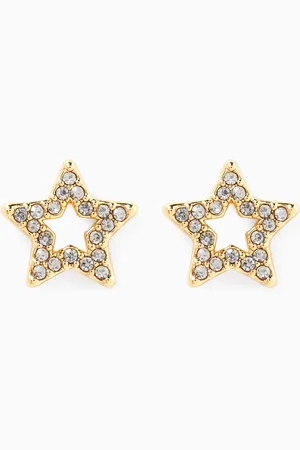 Coach Star Pavé Stud Earrings