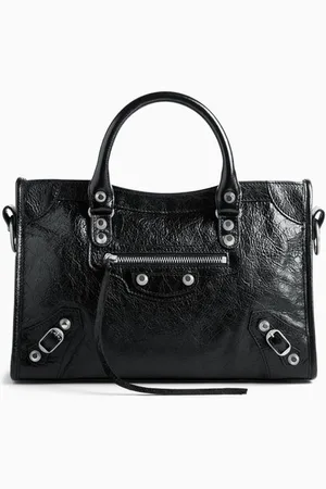 Balenciaga Small Le City Bag in Arena Lamsbkin