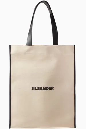Jil Sander Flat Tote Bag in Cotton