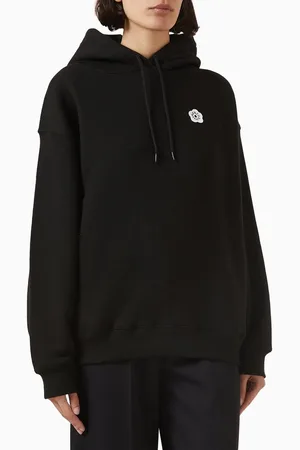 Kenzo Oversized Boke Flower Hoodie in Cotton