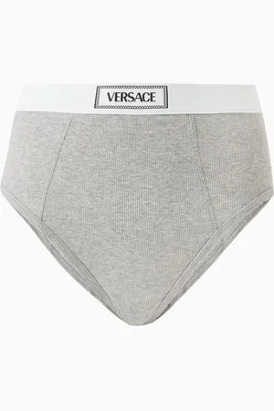 VERSACE 90s Vintage Logo Briefs in Cotton
