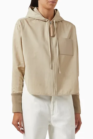 Loewe Hooded Drawstring Jacket