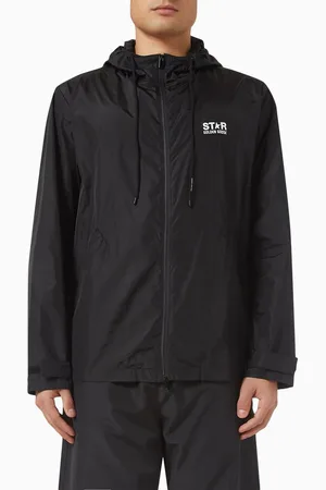 Golden Goose Hooded Windbreaker in Nylon