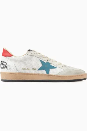 Golden Goose Ball Star Sneakers in Mesh & Suede
