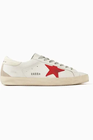 Golden Goose Super-Star Sneakers in Nappa Leather & Suede