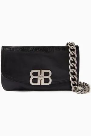 Balenciaga Small Soft Flap Bag in Calfskin Leather
