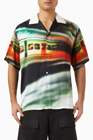 Msgm Camica Shirt in Viscose