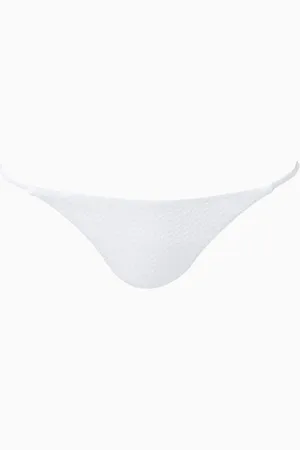 Melissa Odabash Livorno Weave Bikini Bottoms in Stretch Nylon