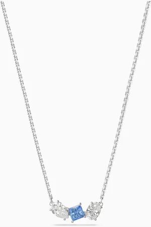 Swarovski Mesmera Pendant Necklace in Rhodium-plated Metal