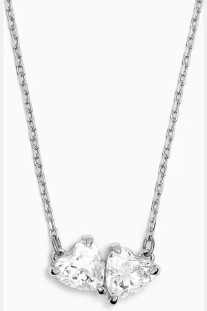 Swarovski Attract Soul Necklace in Rhodium-plated Metal