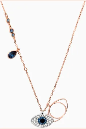 Swarovski Infinity Necklace in Mixed-plated Metal