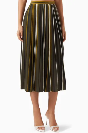 BODICE Classic Multi-binding Midi Skirt