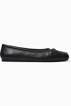 Marni Little Bow Ballet Flats in Nappa