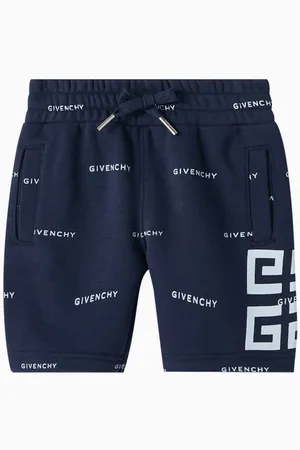 Givenchy Logo Bermuda Shorts in Cotton-blend