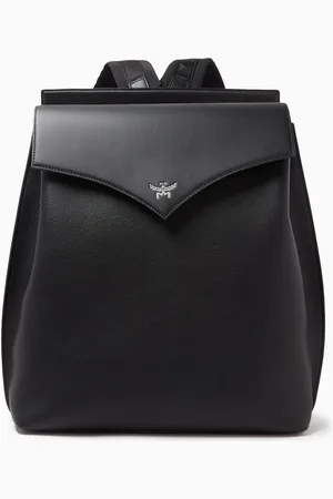 MCM Medium Diamond Backpack in Leather