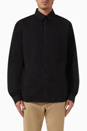 Saint Laurent Cassandre Shirt in Denim