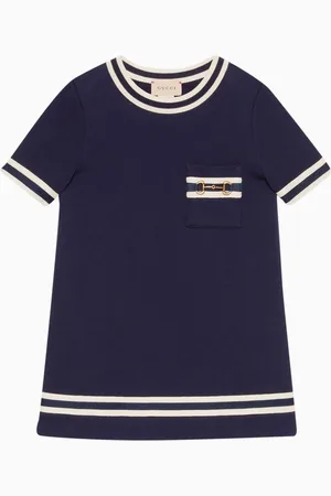 Gucci Horsebit-hardware Dress in Cotton