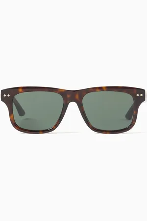 Montblanc Square Sunglasses in Recycled Acetate