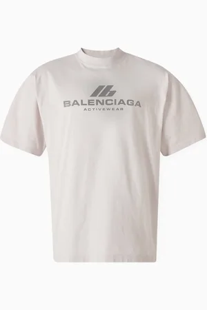 Balenciaga Unisex Activewear Medium Fit T-shirt in Vintage Jersey