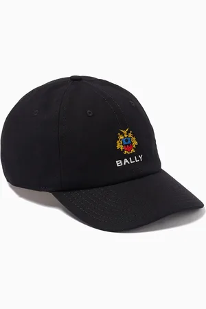 Bally Logo Embroidered Baseball Cap in Cotton